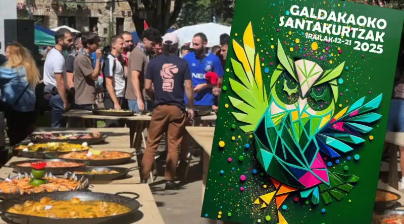 Concurso de cuadrillas fiestas de Galdakao