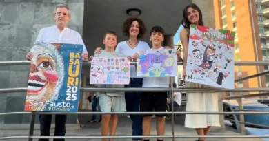 Carteles ganadores Sanfaustos 2025 Basauri