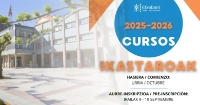 Etxebarri cursos y talleres municipales