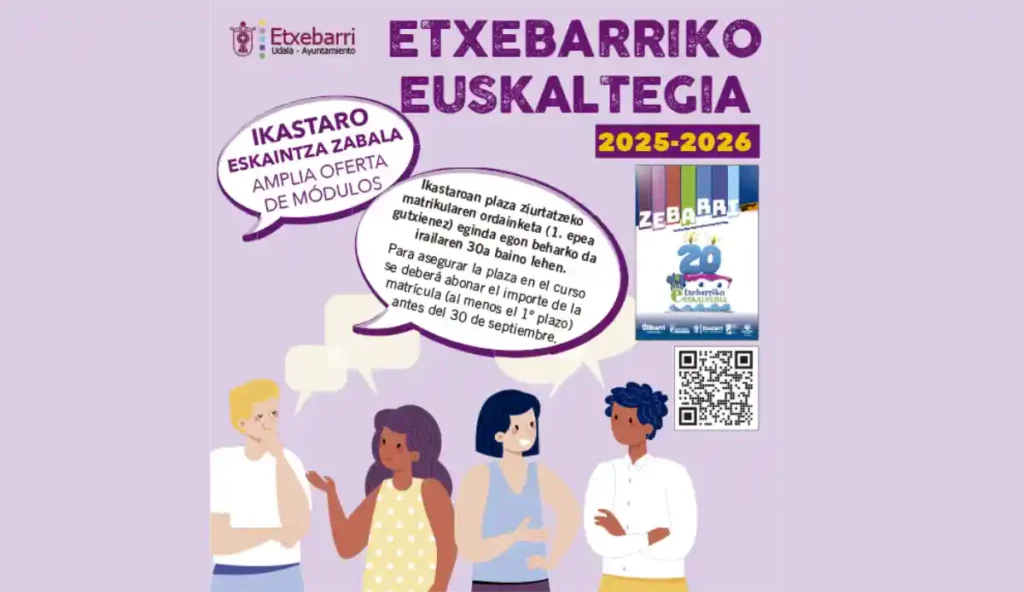 Euskaltegi Etxebarri matrícula