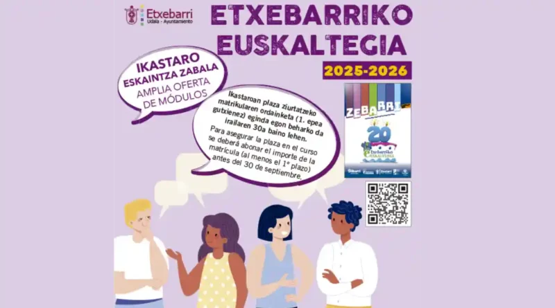 Euskaltegi Etxebarri matrícula