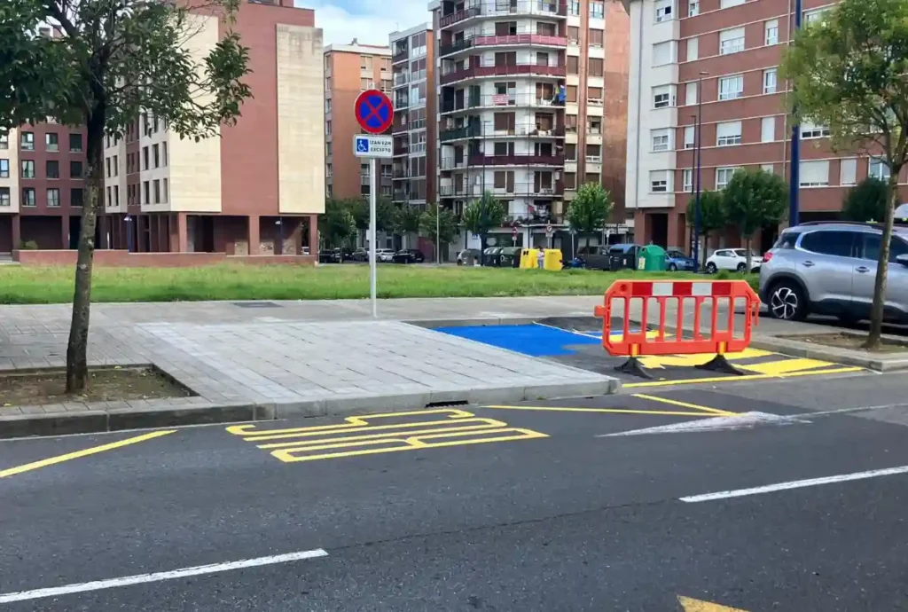 Nueva parada autobús Metacal Etxebarri