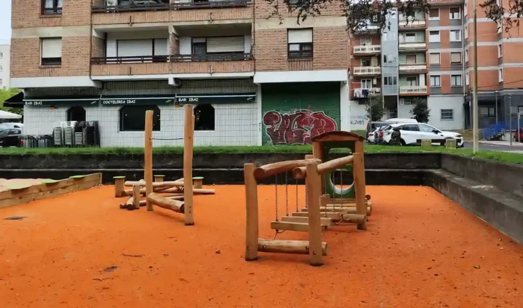 área infantil Arrigorriaga parque lehendakari Agirre