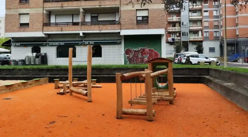 área infantil Arrigorriaga parque lehendakari Agirre