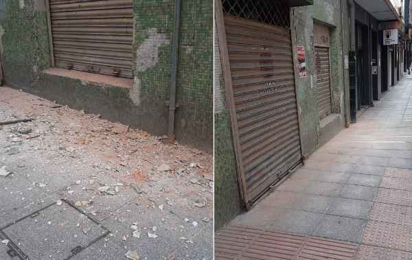 Abierto de nuevo el paso a viandantes en el número 55 de la calle Kareaga Goikoa de Basauri