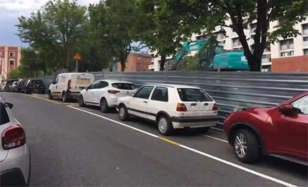 Corte Tráfico calle Autonomía