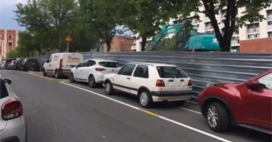 Corte Tráfico calle Autonomía