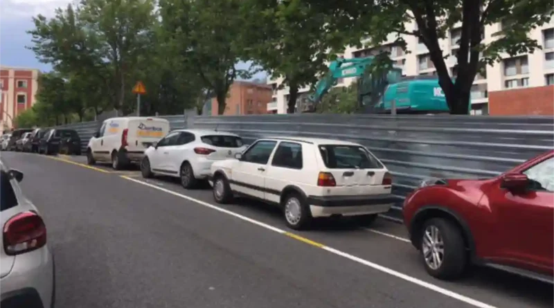 Corte Tráfico calle Autonomía