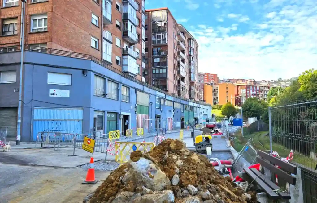 Obras calle Zumalakarregi Basauri