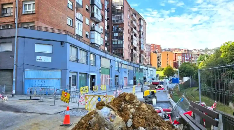 Obras calle Zumalakarregi Basauri