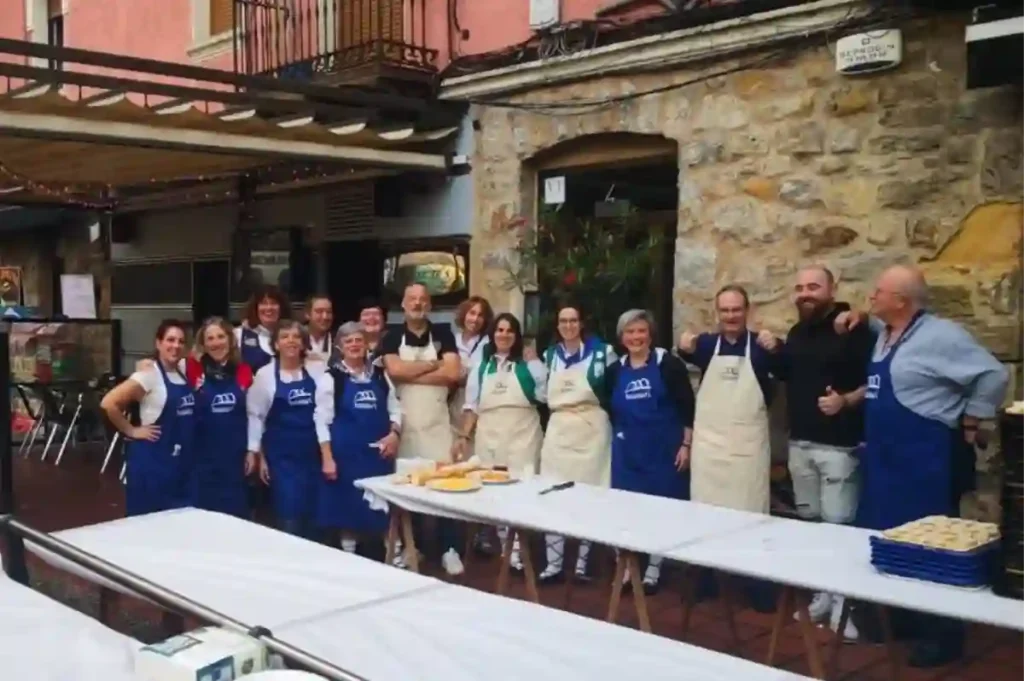 Pintxo de bacalao Asociación de Comerciantes de Basauri