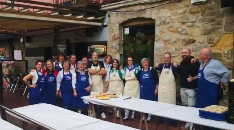 Pintxo de bacalao Asociación de Comerciantes de Basauri