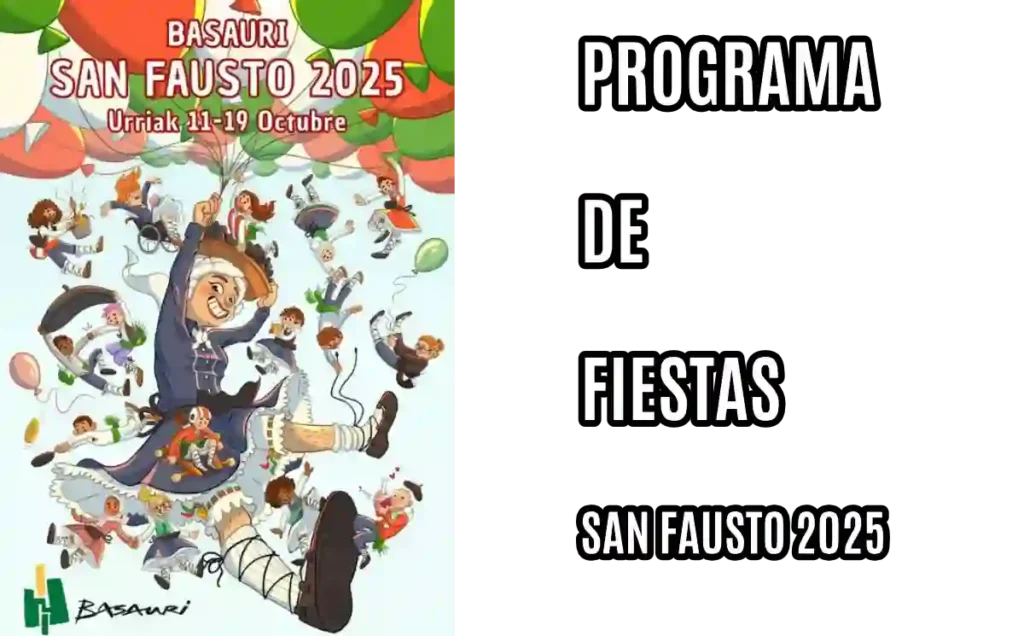 Programa fiestas de San Faust Basauri