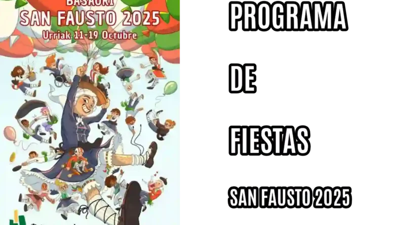Programa fiestas de San Faust Basauri