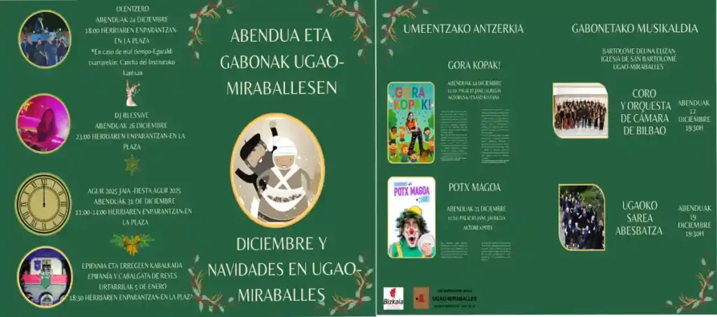Ugao-Miraballes actividades navidad