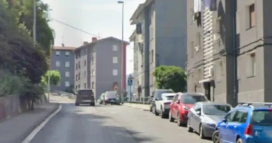 Corte en la calle Aperribai