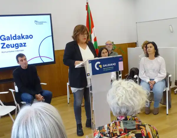 Edurne Espilla, alcaldesa en funciones de Galdakao
