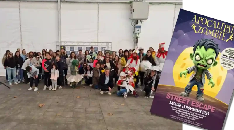 Asoación de Comerciantes de Basauri street Escape zombie