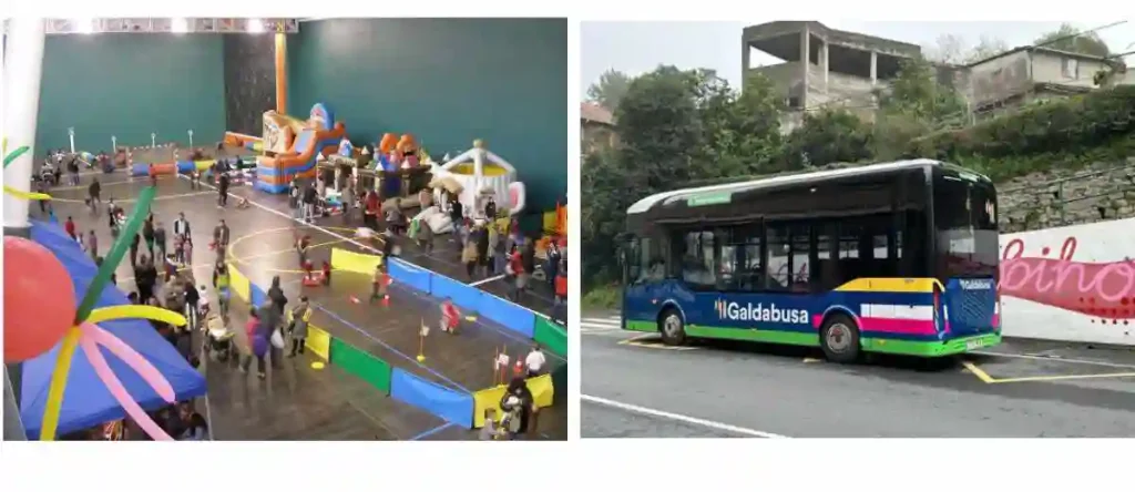 Autobús especial PIN y Galdabusa navidad