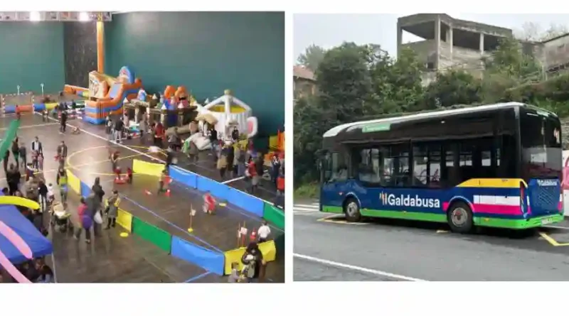 Autobús especial PIN y Galdabusa navidad