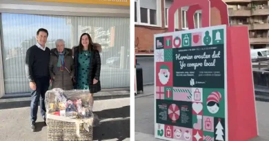 Cesta de navidad Basauri "Yo compro local"