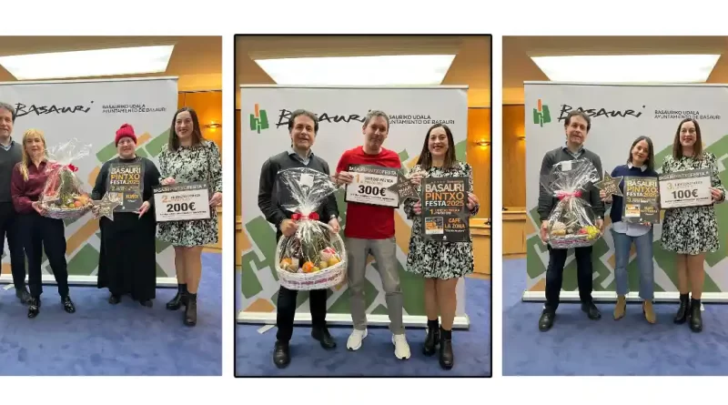 Basauri Pintxo Festa 2025 Establecimientos ganadores