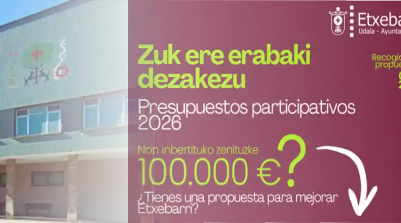 Presupuestos participativos Etxebarri