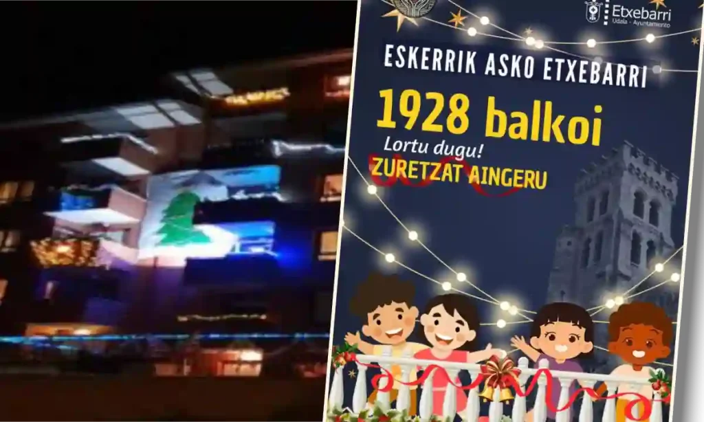Etxebarri balcones solidarios Aingeru