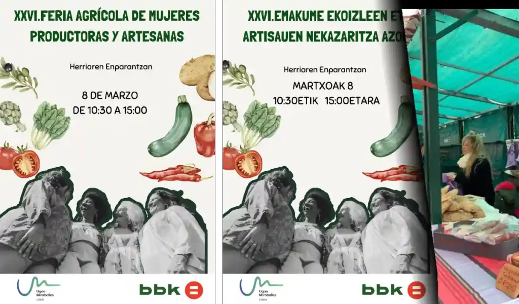 Feria de mujeres productoras Ugao-Miraballes