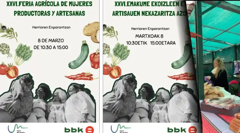 Feria de mujeres productoras Ugao-Miraballes