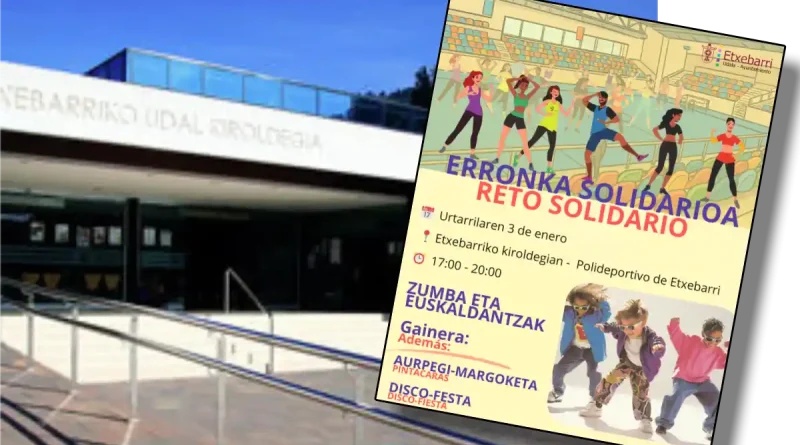 Etxebarri retos solidarios poliportivo