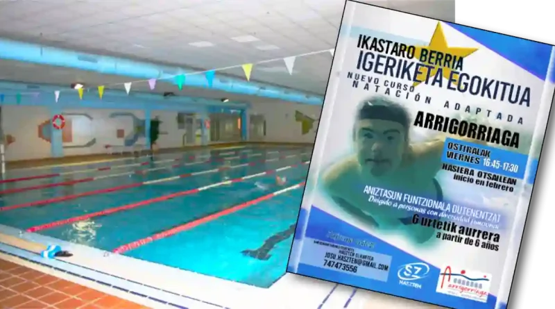 Arrigorriaga escuela de natación adapatada