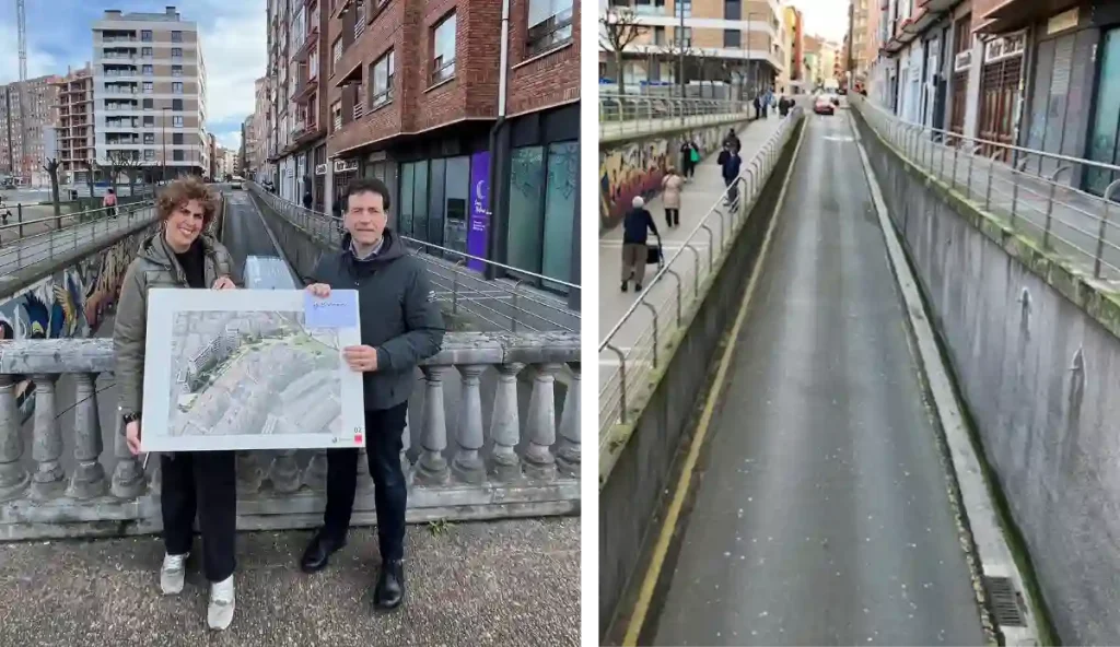Obras Lehendakari Aguirre Basauri Pozokoetxe