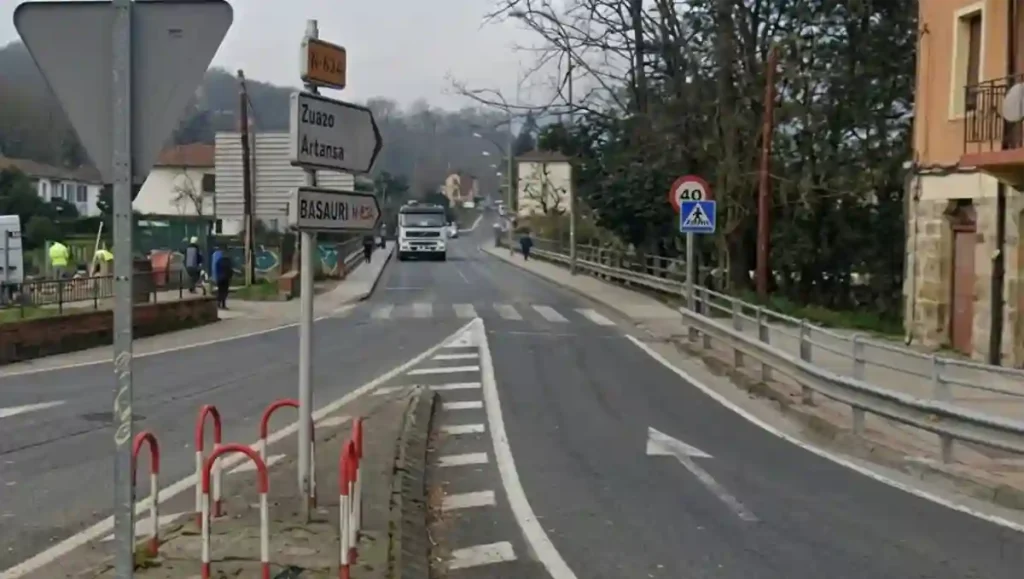 Asfaltado puetne Plazakoetxe