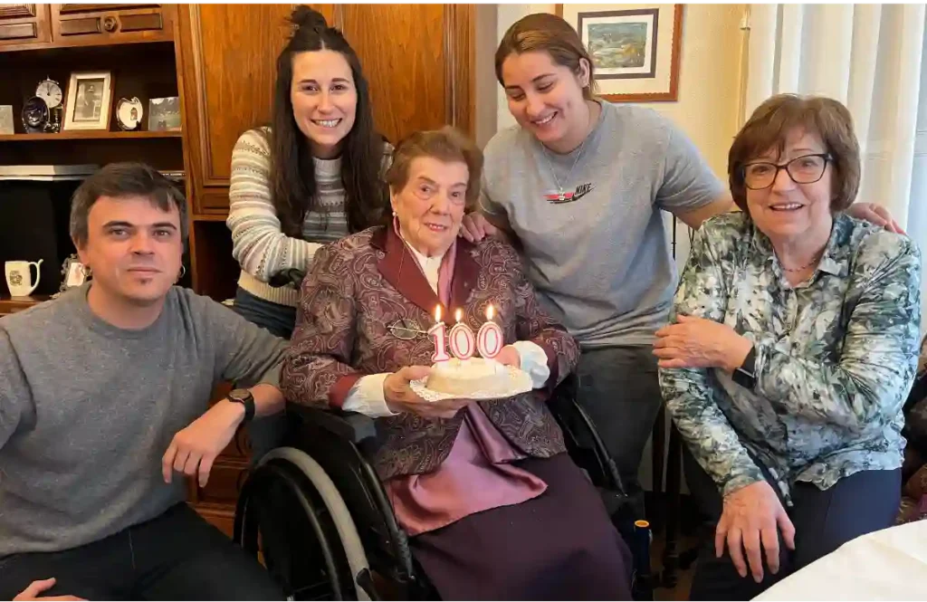 María Jesús Zamalloa 100 años Galdakao