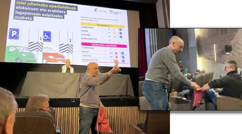 Sorteo aparcamietnos municipales Galdakao