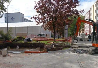 Baño público plaza Solobarria Basauri