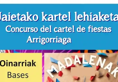 Concurso cartel fiestas Arrigorriaga