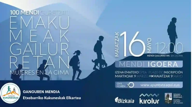 Etxebarriko Kukuneskak Ganguran mendi