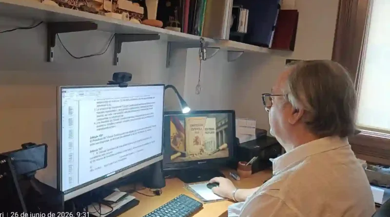 Alex Cerdeño, nueva Constitución