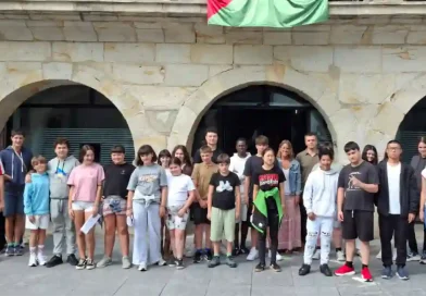 Alumnado Galdakao sostenibilidad