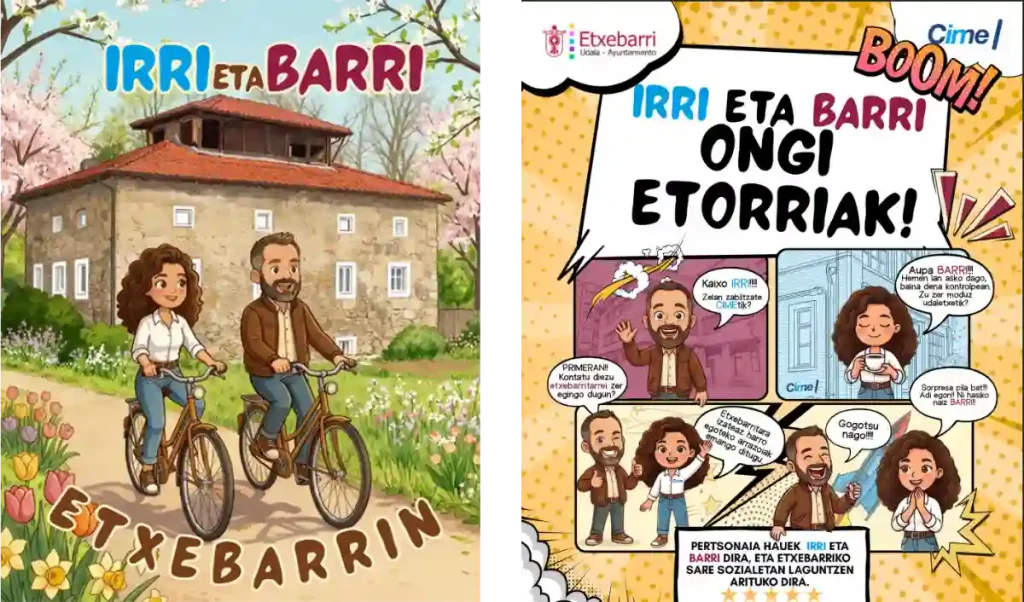 Cómic Irri eta Barri Etxebarri