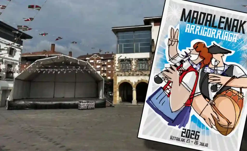 Fiestas de Arrigorriaga madalenak 2026 cartel