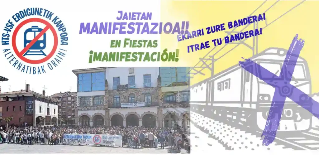 manifestación Arrigorriaga