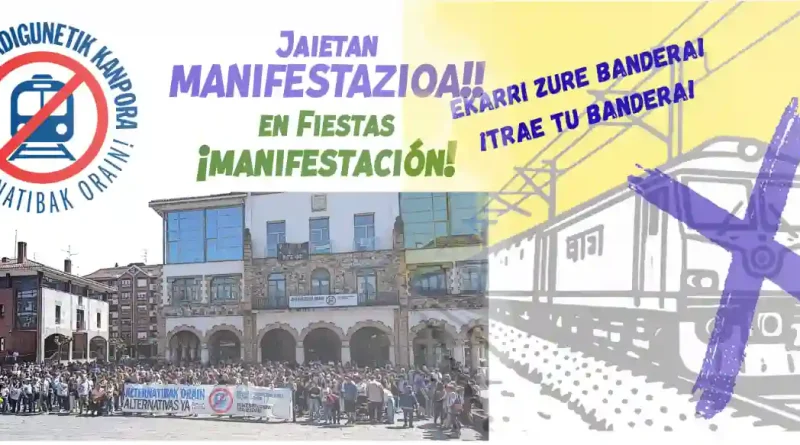 manifestación Arrigorriaga