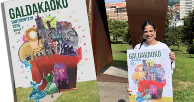 Cartel Santakurtzak Galdakao
