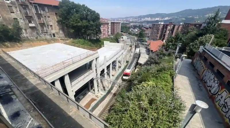 Estación Bidebieta-Basauri Adif obras