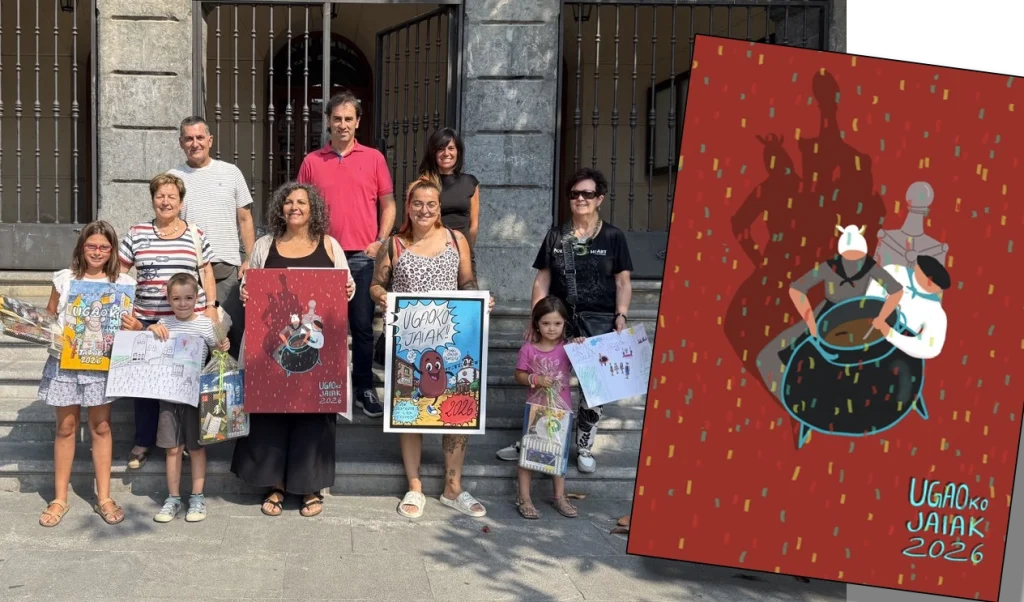 Cartel fiestas de Ugao-Miraballes