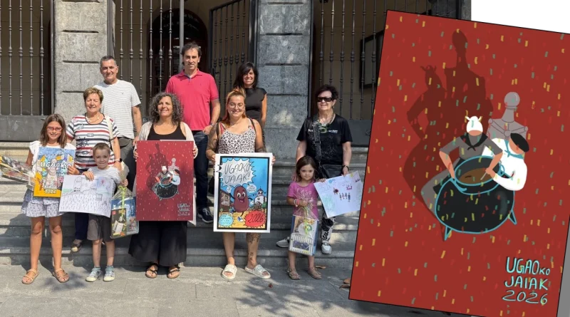Cartel fiestas de Ugao-Miraballes