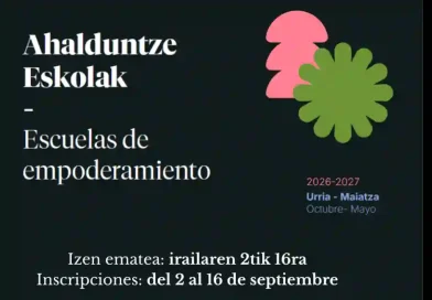 Cursos Escuelas de Empoderamiento Galdakao